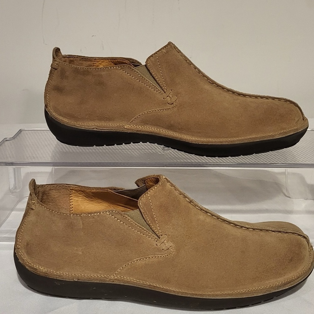 ✨REDUCED PRICE...The Walking Company Men's Suede Leather Slip-On Shoes